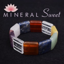 Bracelet multicolore Square 20mm