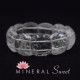 Bracelet Cristal de roche grand cabochon