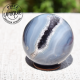 Sphère d'Agate avec cristalisation d'Amèthyste 4