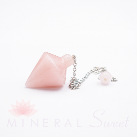 Quartz rose Pendule Égyptien