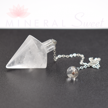 Cristal de Roche Pendule Égyptien