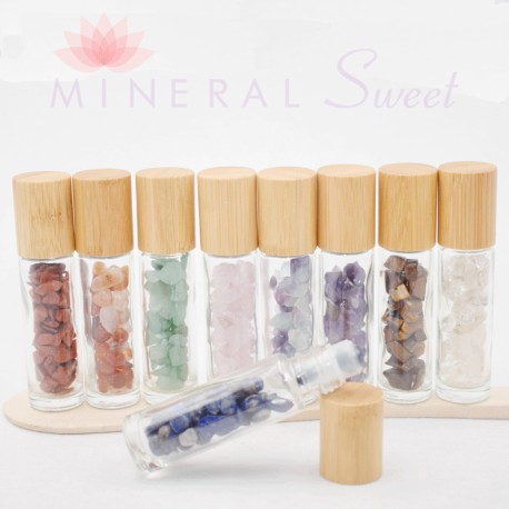 Pack 9 Roll-on de massage pierres variées