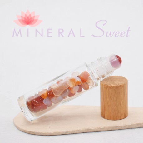 Roll-on de massage Cornaline