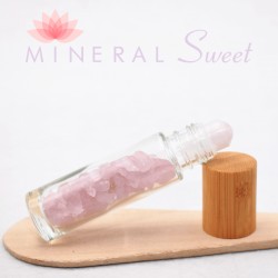 Roll-on de massage Quars rose
