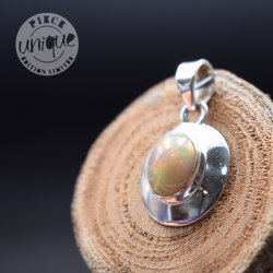 Pendentif Opale Ethiopieenne argent 4