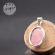 Pendentif Thulite argent 6