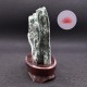 Fuchsite brute sur socle de bois vernis KBFS3