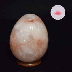 Quartz hématoïde œuf 4