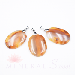 Colgante Placa de Cornalina