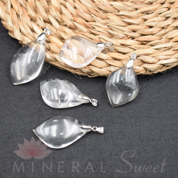 Pendentif Cristal de Roche sphère