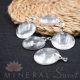 Pendentif Cristal de Roche oval