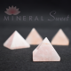 Quartz rose pyramide 3cm