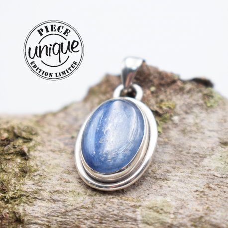 Pendentif Cyanite argent 2