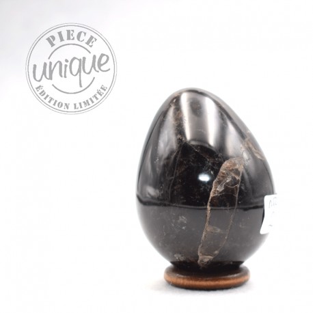 Quartz fumé oeuf ARL17