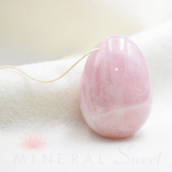 Oeuf de Yoni Quartz Rose