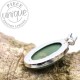 Chrysoprase pendentif argent 7
