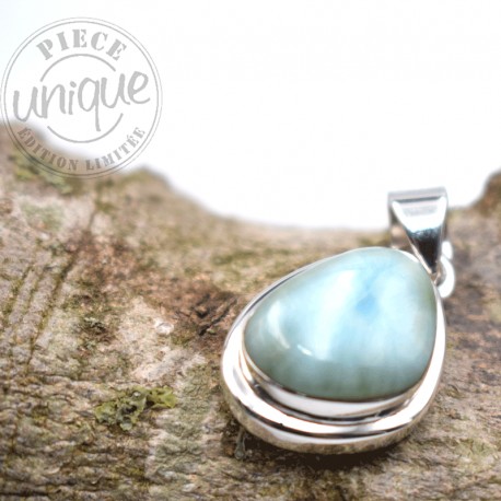 Pendentif Larimar argent 6