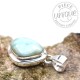 Pendentif Larimar argent 6
