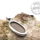 Pyrite pendentif serti argent 2
