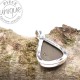 Pyrite pendentif serti argent 4