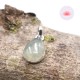 Pendentif Prehnite et Argent