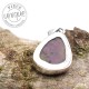 Pendentif Rubis sur Zoïsite Argent 3