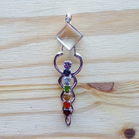 Pendentif Kundalini + Cube