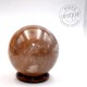 Quartz hématoïde sphère ARM02