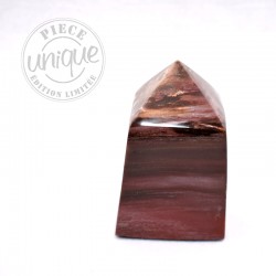 Obélisque Bois Fossile OBBF06