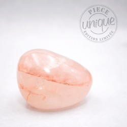 Galet Quartz Hematoïde 2
