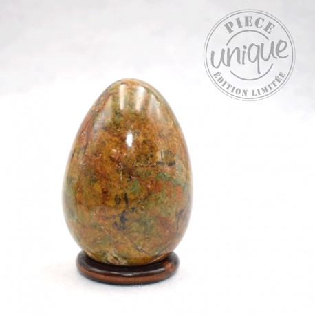 Chrysoprase Madagascar oeuf CHRO6