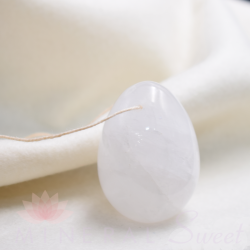 Oeuf de Yoni de Cristal de Roche