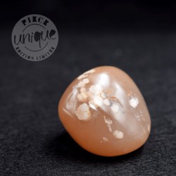 Ágata flor piedra pulida 01