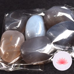 Agate pierres roulees par 250g