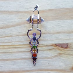 Pendentif Kundalini + Yin Vogel