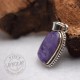 Charoïte pendentif argent 2