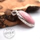 Rhodochrosite Pendenf + Boucle d'oreille RODO04