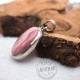 Rhodochrosite Pendenf + Boucle d'oreille RODO04