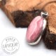 Rhodochrosite Pendenf + Boucle d'oreille RODO04