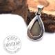 Pyrite pendentif serti argent3