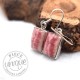 Rhodochrosite Boucles d'oreille 1 (imp)