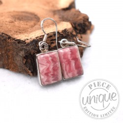 Rhodochrosite Boucles d'oreille 1 (imp)