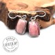 Rhodochrosite Boucles d'oreille 2