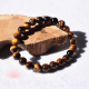 Bracelet Oeil de Tigre perles rondes 8mm
