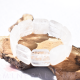 Bracelet Cristal de roche square 20mm