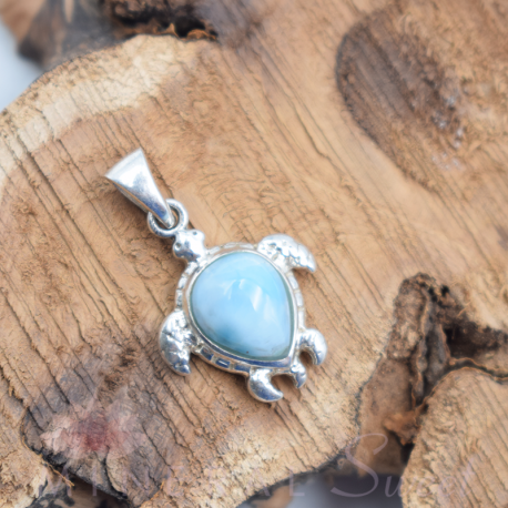 Colgante Larimar plata 4