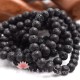 Bracelet Lava perles rondes 8mm