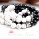 Bracelet Homme Howlite et Onyx