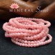 Bracelet enfant Rhodochrosite perles rondes 4mm
