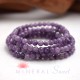 Pulsera infantil Lepidolita perlas redondas 4mm